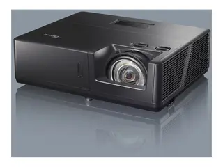 Optoma ZU607TST - DLP-projektor - laser - 3D 6000 lumen - WUXGA (1920 x 1200) - 16:10 - kortkast fast linse - LAN - svart