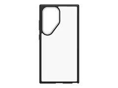 OtterBox React Series - Baksidedeksel for mobiltelefon svart krystall (klar/svart) - for Samsung Galaxy S24 Ultra