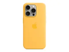 Apple - Baksidedeksel for mobiltelefon MagSafe-samsvar - silikon - solskinn - for iPhone 15 Pro