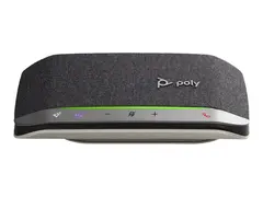 Poly Sync 20+M - Smart høyttalertelefon Bluetooth - trådløs, kablet - USB-A via Bluetooth-adapter - sølv - Certified for Microsoft Teams