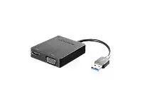 Lenovo Universal USB 3.0 to VGA/HDMI Adapter Ekstern videoadapter - USB 3.0 - HDMI, VGA