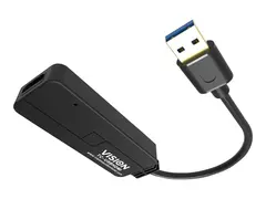 Vision - Ekstern videoadapter - USB 3.0 HDMI - svart - løsvekt