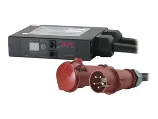 APC In-Line Current Meter AP7175B Strømovervåkingsenhet - AC 230/400 V - 3-faset - Ethernet 10/100, RS-232 - utgangskontakter: 2 - for P/N: AR109SH4, SCL400RMJ1U, SCL500RMI1UC, SCL500RMI1UNC, SMTL1000RMI2UC, SMTL750RMI2UC