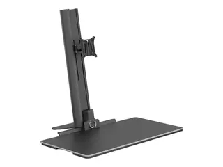 Multibrackets M Easy Stand Desktop Stativ - for LCD-skjerm / PC-utstyr - aluminium - svart - skjermstørrelse: inntil 30" - skrivebord