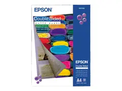 Epson Double-Sided Matte Paper Matt - A4 (210 x 297 mm) - 178 g/m² - 50 ark papir - for Epson L6190; EcoTank ET-2850, 2851, 2856, 4850, L6460, L6490; SureColor SC-P700, P900