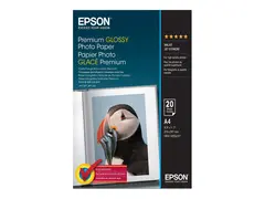 Epson Premium - Blank - A4 (210 x 297 mm) 255 g/m² - 20 ark fotopapir - for EcoTank ET-2650, 2750, 2751, 2756, 2850, 2851, 2856, 4750, 4850