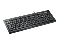 Kensington ValuKeyboard - Tastatur - USB Nordisk - svart