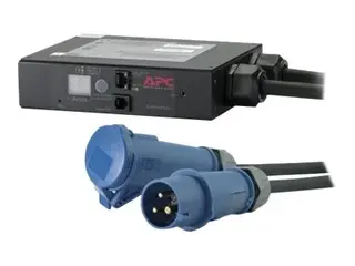 APC In-Line Current Meter AP7152B Strømovervåkingsenhet - AC 230 V - Ethernet 10/100, RS-232 - utgangskontakter: 1 - for P/N: AR109SH4, SCL400RMJ1U, SCL500RMI1UC, SCL500RMI1UNC, SMTL1000RMI2UC, SMTL750RMI2UC